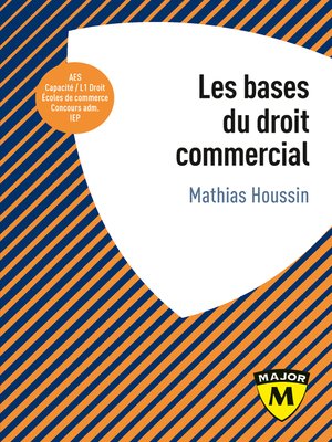 cover image of Les bases du droit commercial
